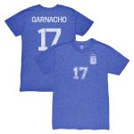 alejandro garnacho argentina national team 1863fc player vintage tri-blend t-shirt – blue Collection – Brazil World Cup Jerseys and T-Shirts