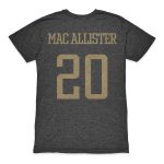 alexis mac allister argentina national team 1863fc player retro tri-blend t-shirt – heather black Collection – Brazil World Cup Jerseys and T-Shirts