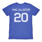 alexis mac allister argentina national team 1863fc retro name amp number tri-blend t-shirt – blue Collection – Brazil World Cup Jerseys and T-Shirts