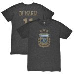 angel di maria argentina national team 1863fc retro player tri-blend t-shirt – black Collection – Brazil World Cup Jerseys and T-Shirts