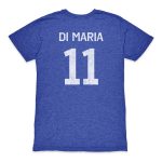 angel di maria argentina national team 1863fc retro player tri-blend t-shirt – blue Collection – Brazil World Cup Jerseys and T-Shirts