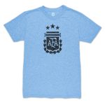 angel di maria argentina national team 1863fc retro player tri-blend t-shirt – light blue Collection – Brazil World Cup Jerseys and T-Shirts