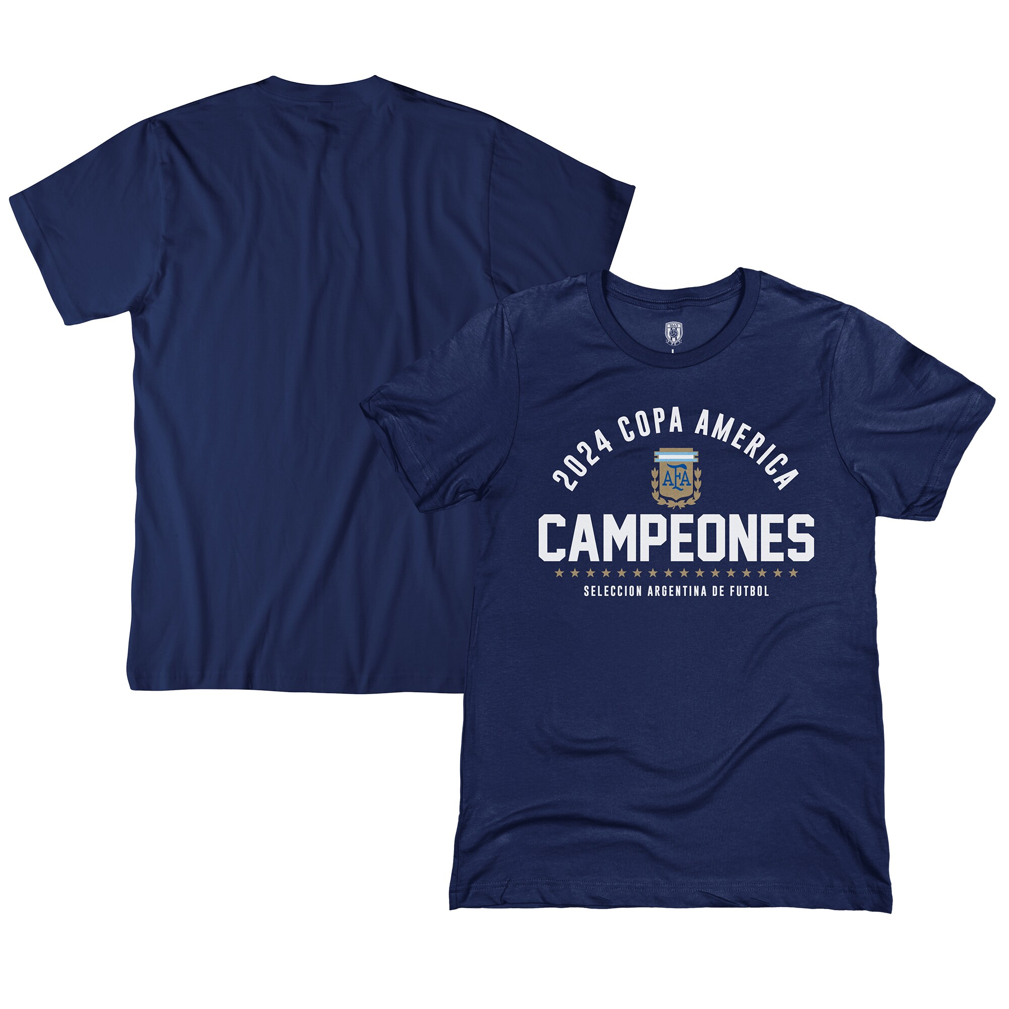 argentina national team 1863fc 2024 copa america champions t-shirt – navy Collection – Brazil World Cup Jerseys and T-Shirts