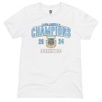 argentina national team 1863fc 2024 copa america champions t-shirt – white Collection – Brazil World Cup Jerseys and T-Shirts