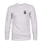 argentina national team 1863fc back team arch long sleeve t-shirt – gray Collection – Brazil World Cup Jerseys and T-Shirts