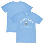 argentina national team 1863fc three-time world champions tri-blend t-shirt – light blue Collection – Brazil World Cup Jerseys and T-Shirts