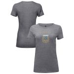 argentina national team 1863fc women8217s color badge tri-blend t-shirt – heather gray Collection – Brazil World Cup Jerseys and T-Shirts