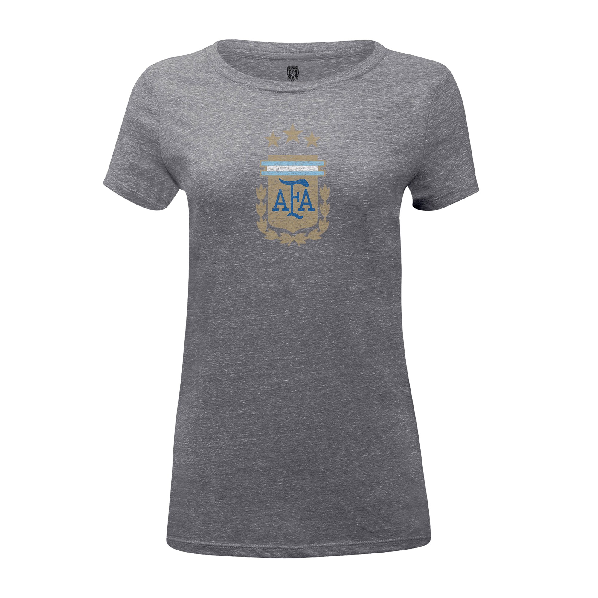 argentina national team 1863fc women8217s color badge tri-blend t-shirt – heather gray Collection – Brazil World Cup Jerseys and T-Shirts