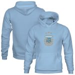 argentina national team 1863fc youth color badge fleece pullover hoodie – blue Collection – Brazil World Cup Jerseys and T-Shirts