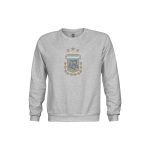 argentina national team 1863fc youth pullover crewneck sweatshirt – heather gray Collection – Brazil World Cup Jerseys and T-Shirts