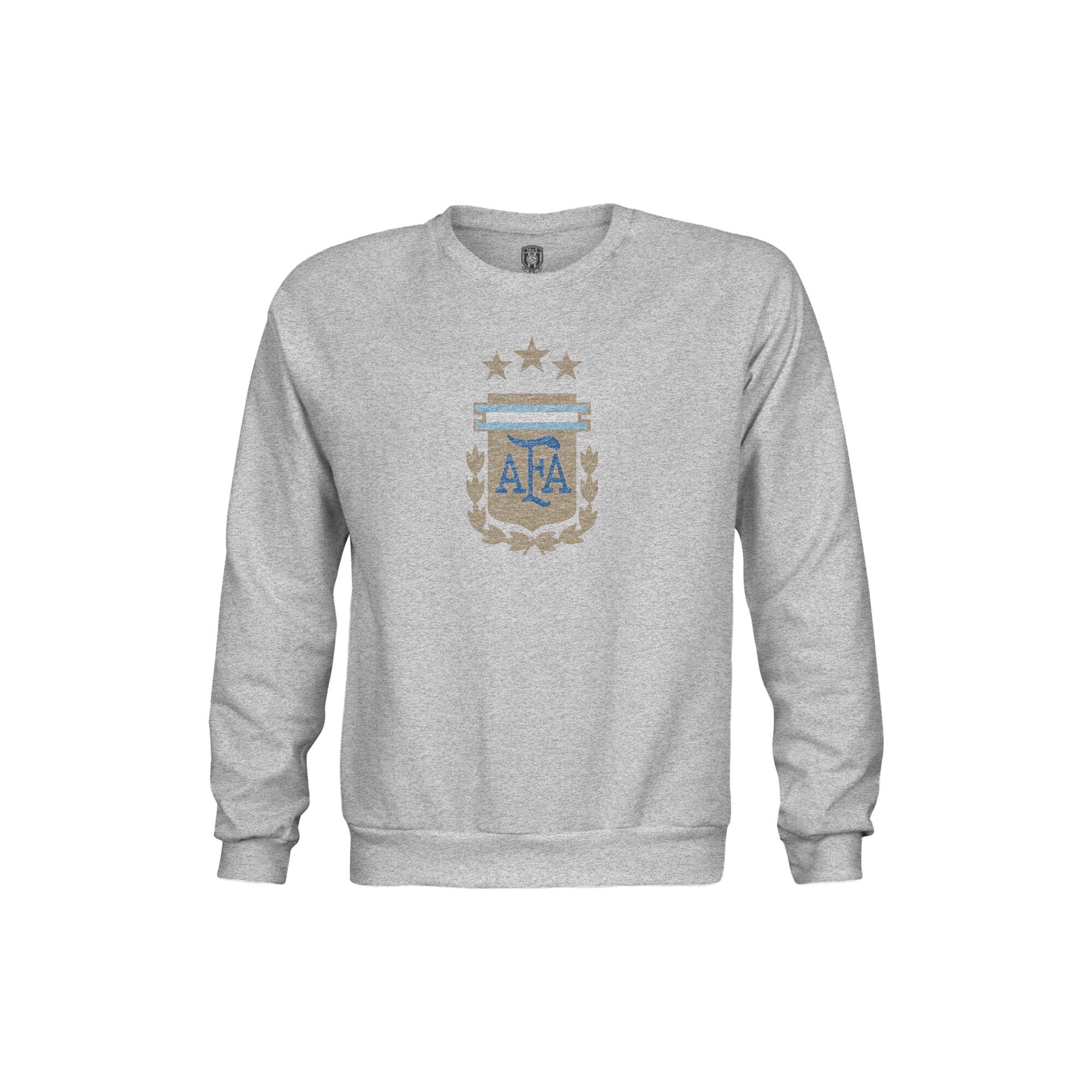 argentina national team 1863fc youth pullover crewneck sweatshirt – heather gray Collection – Brazil World Cup Jerseys and T-Shirts