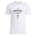 argentina national team adidas 2024 copa america champions t-shirt – white Collection – Brazil World Cup Jerseys and T-Shirts