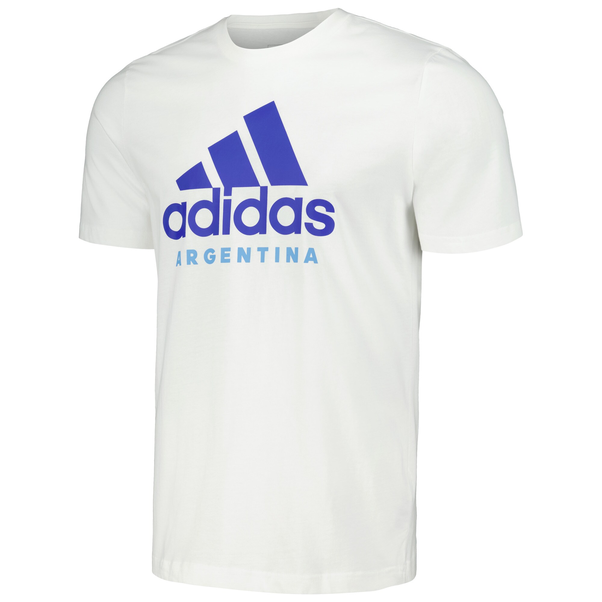 argentina national team adidas 2024 dna t-shirt – white Collection – Brazil World Cup Jerseys and T-Shirts
