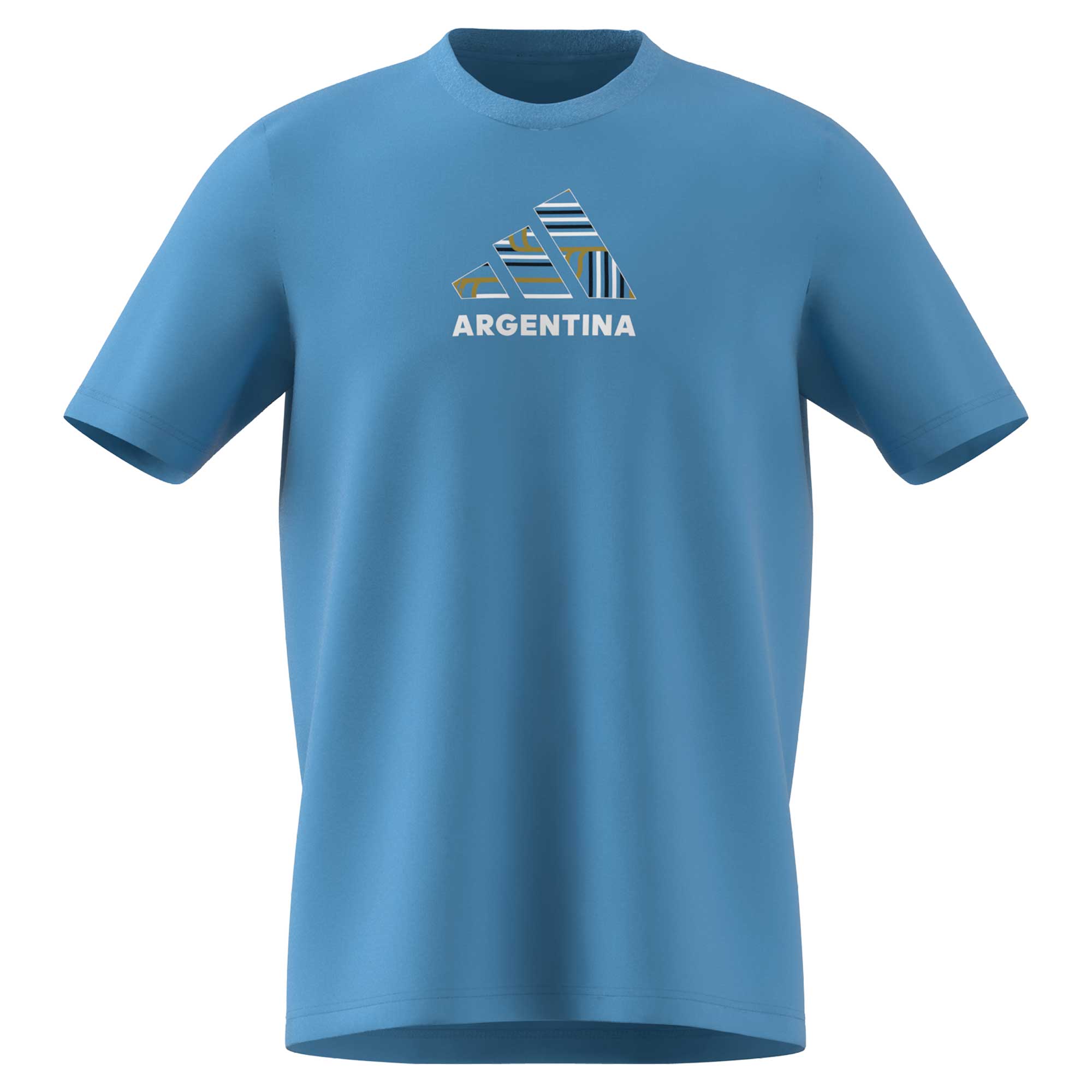 argentina national team adidas fan t-shirt – blue Collection – Brazil World Cup Jerseys and T-Shirts