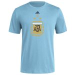 argentina national team adidas vertical back t-shirt – light blue Collection – Brazil World Cup Jerseys and T-Shirts