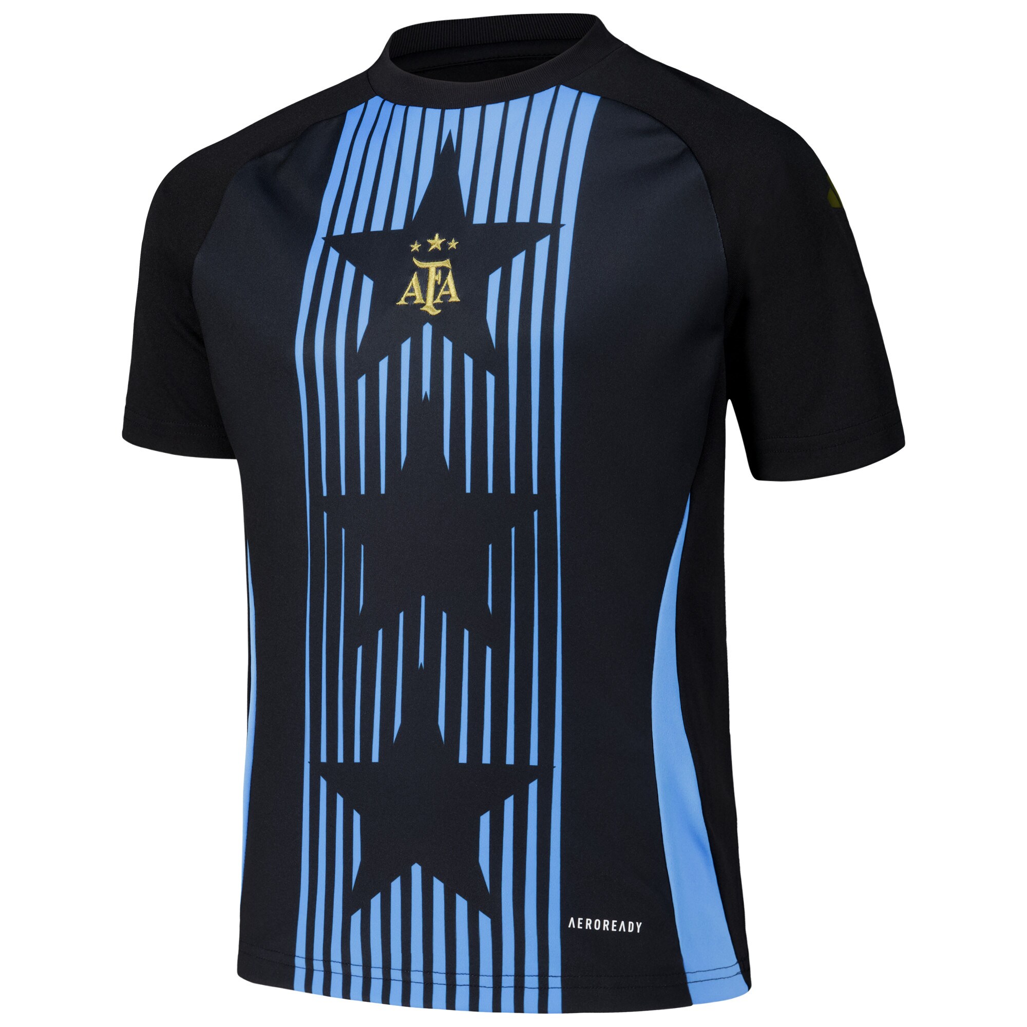 argentina national team adidas youth 2024 pre-match top – black Collection – Brazil World Cup Jerseys and T-Shirts