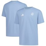 argentina national team adidas youth 50th anniversary dna t-shirt – light blue Collection – Brazil World Cup Jerseys and T-Shirts