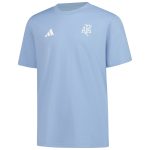 argentina national team adidas youth 50th anniversary dna t-shirt – light blue Collection – Brazil World Cup Jerseys and T-Shirts