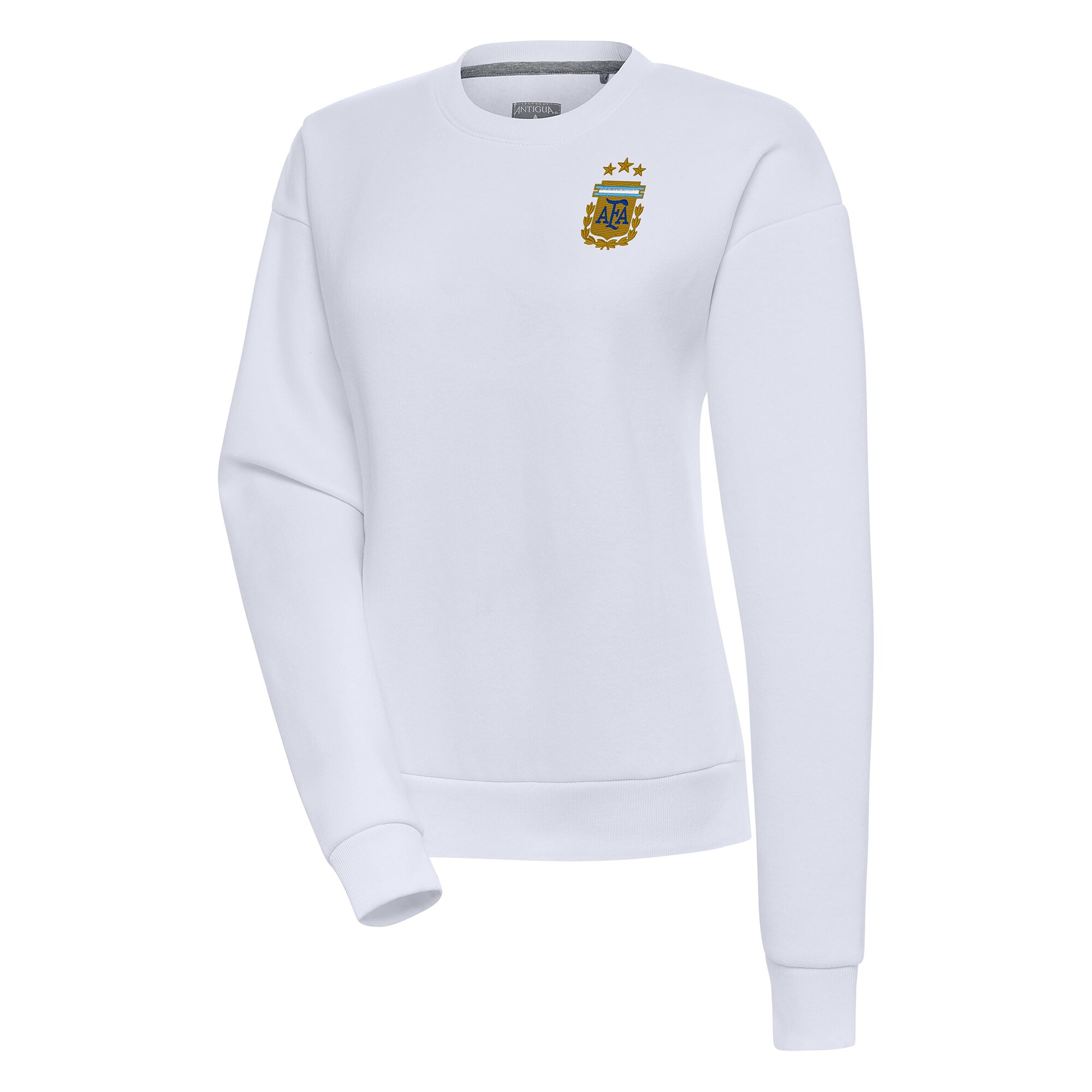 argentina national team antigua women8217s victory pullover sweatshirt – white Collection – Brazil World Cup Jerseys and T-Shirts