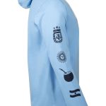 argentina national team sport design sweden relaxed hooded long sleeve t-shirt – light blue Collection – Brazil World Cup Jerseys and T-Shirts