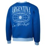 argentina national team sport design sweden relaxed pullover sweatshirt – royal Collection – Brazil World Cup Jerseys and T-Shirts