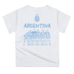 argentina national team vive la fete infant impressions artwork icons t-shirt – white Collection – Brazil World Cup Jerseys and T-Shirts