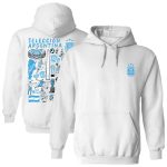 argentina national team vive la fete women8217s impressions artwork pullover hoodie – white Collection – Brazil World Cup Jerseys and T-Shirts