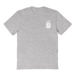 argentina national team vive la fete women8217s impressions artwork t-shirt – heather gray Collection – Brazil World Cup Jerseys and T-Shirts