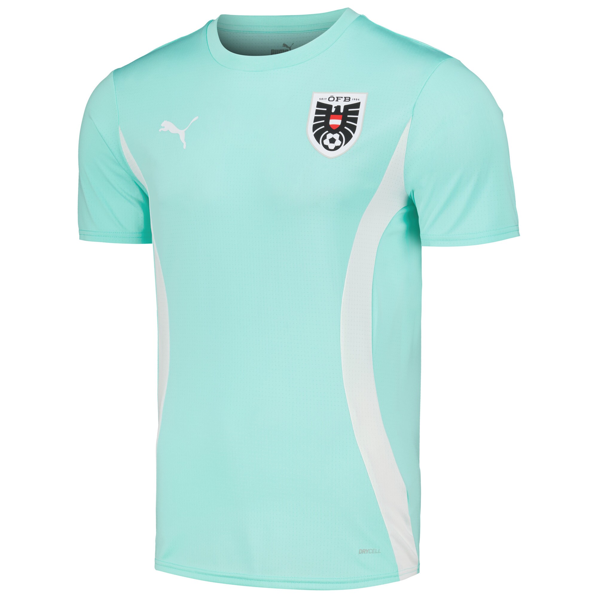 austria national team puma 202324 pre-match jersey – mint Collection – Brazil World Cup Jerseys and T-Shirts