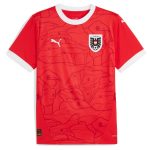 austria national team puma 2024 home replica jersey – red Collection – Brazil World Cup Jerseys and T-Shirts