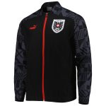 austria national team puma pre-match raglan full-zip training jacket – black Collection – Brazil World Cup Jerseys and T-Shirts