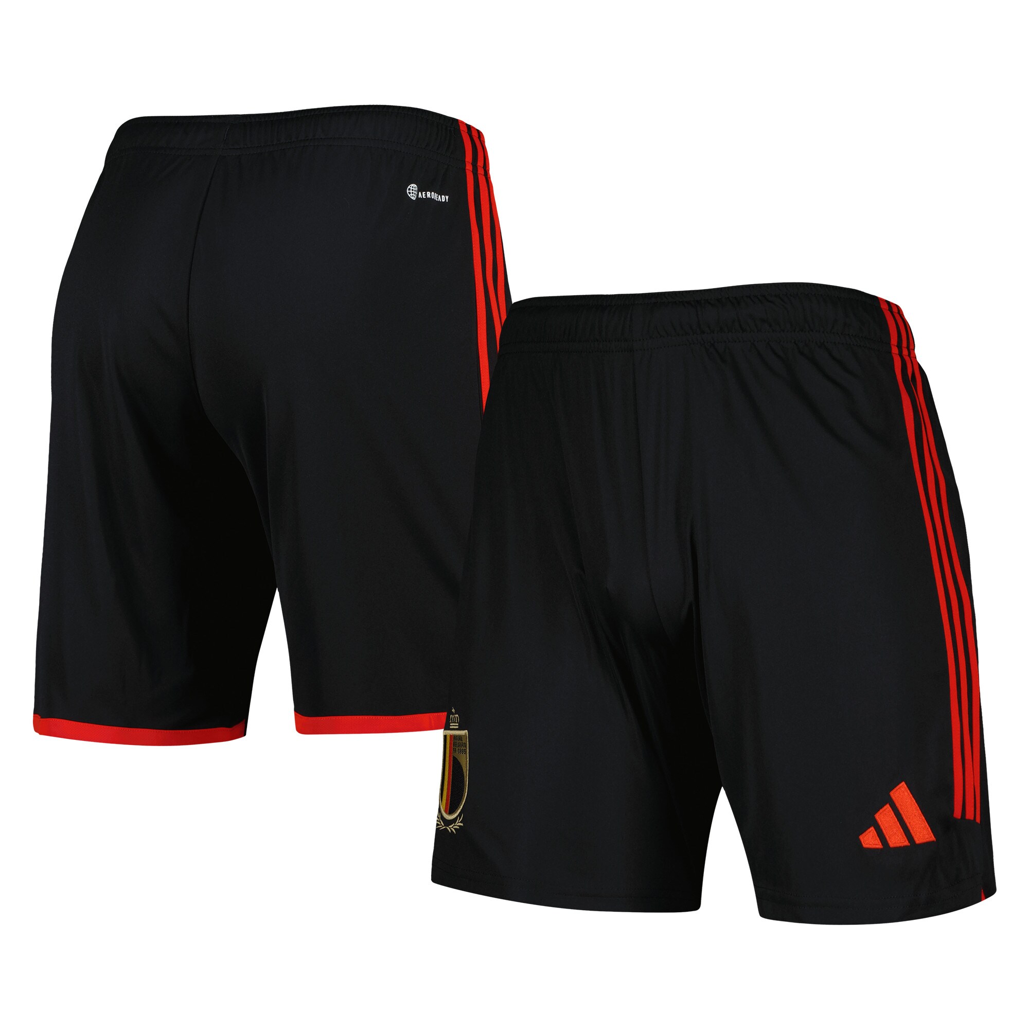 belgium national team adidas aeroready replica shorts – black Collection – Brazil World Cup Jerseys and T-Shirts