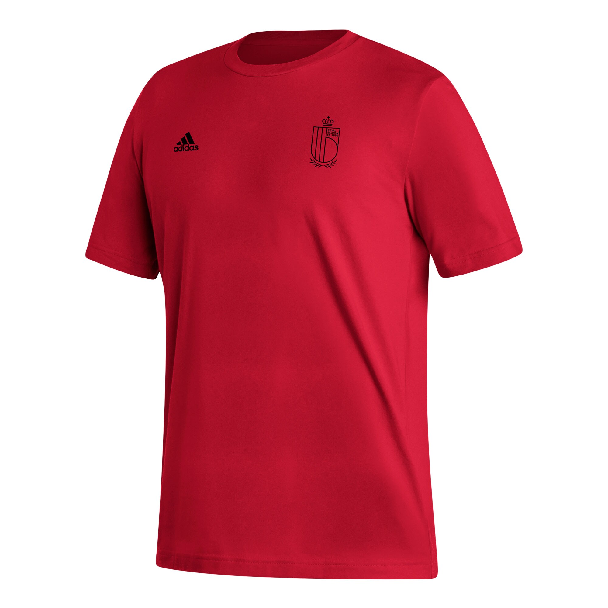 belgium national team adidas crest t-shirt – red Collection – Brazil World Cup Jerseys and T-Shirts