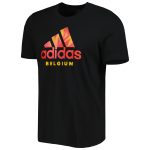 belgium national team adidas dna graphic t-shirt – black Collection – Brazil World Cup Jerseys and T-Shirts