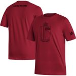 belgium national team adidas outlined crest t-shirt – red Collection – Brazil World Cup Jerseys and T-Shirts