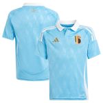 belgium national team adidas youth 2024 away replica jersey – blue Collection – Brazil World Cup Jerseys and T-Shirts