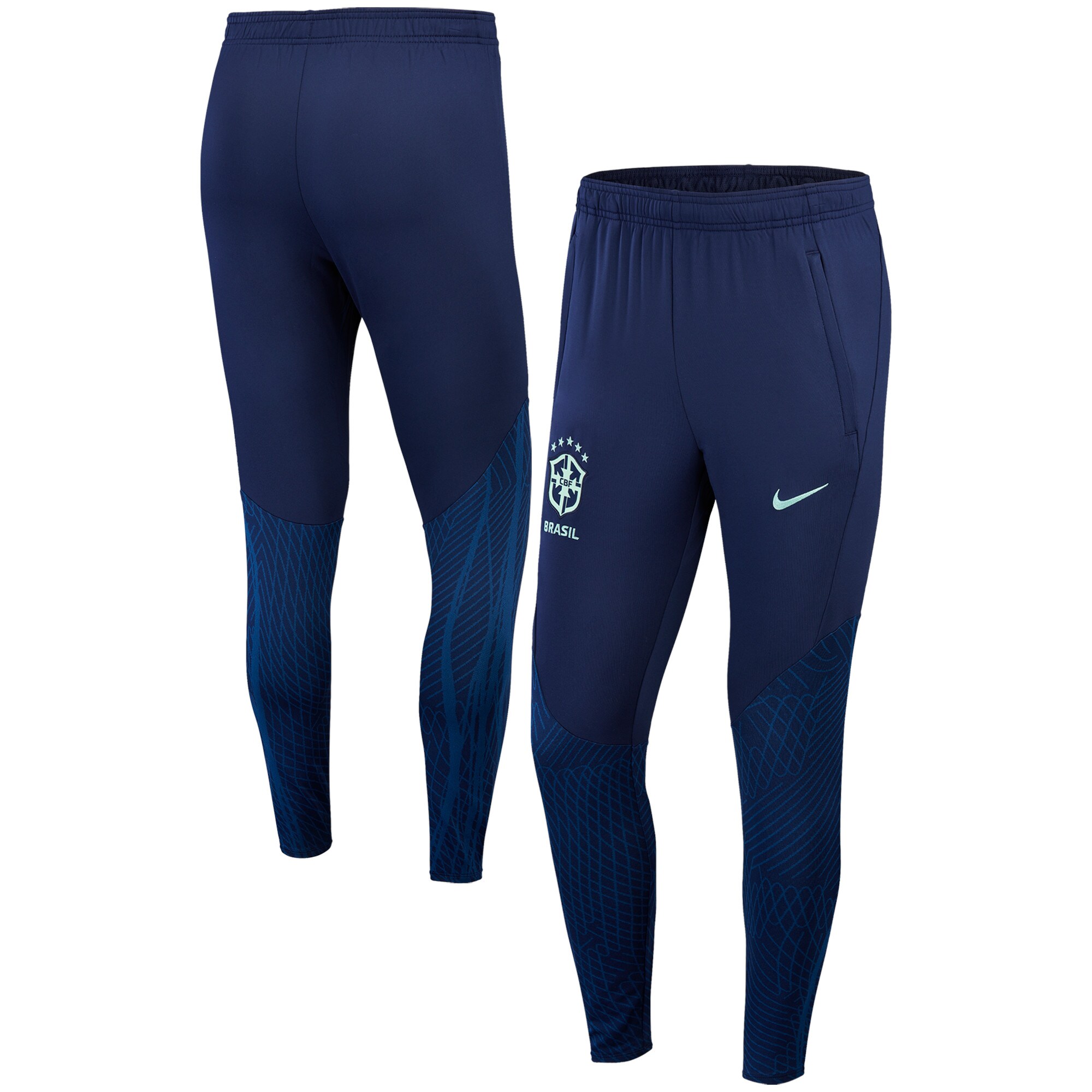 brazil national team nike 2022 strike performace track pants – navy Collection – Brazil World Cup Jerseys and T-Shirts
