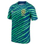brazil national team nike 202223 pre-match top – bluegreen Collection – Brazil World Cup Jerseys and T-Shirts