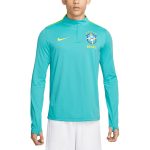 brazil national team nike 2024 academy pro drill performance quarter-zip pullover top – blue Collection – Brazil World Cup Jerseys and T-Shirts