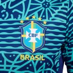 brazil national team nike 2024 academy pro pre-match top – blue Collection – Brazil World Cup Jerseys and T-Shirts