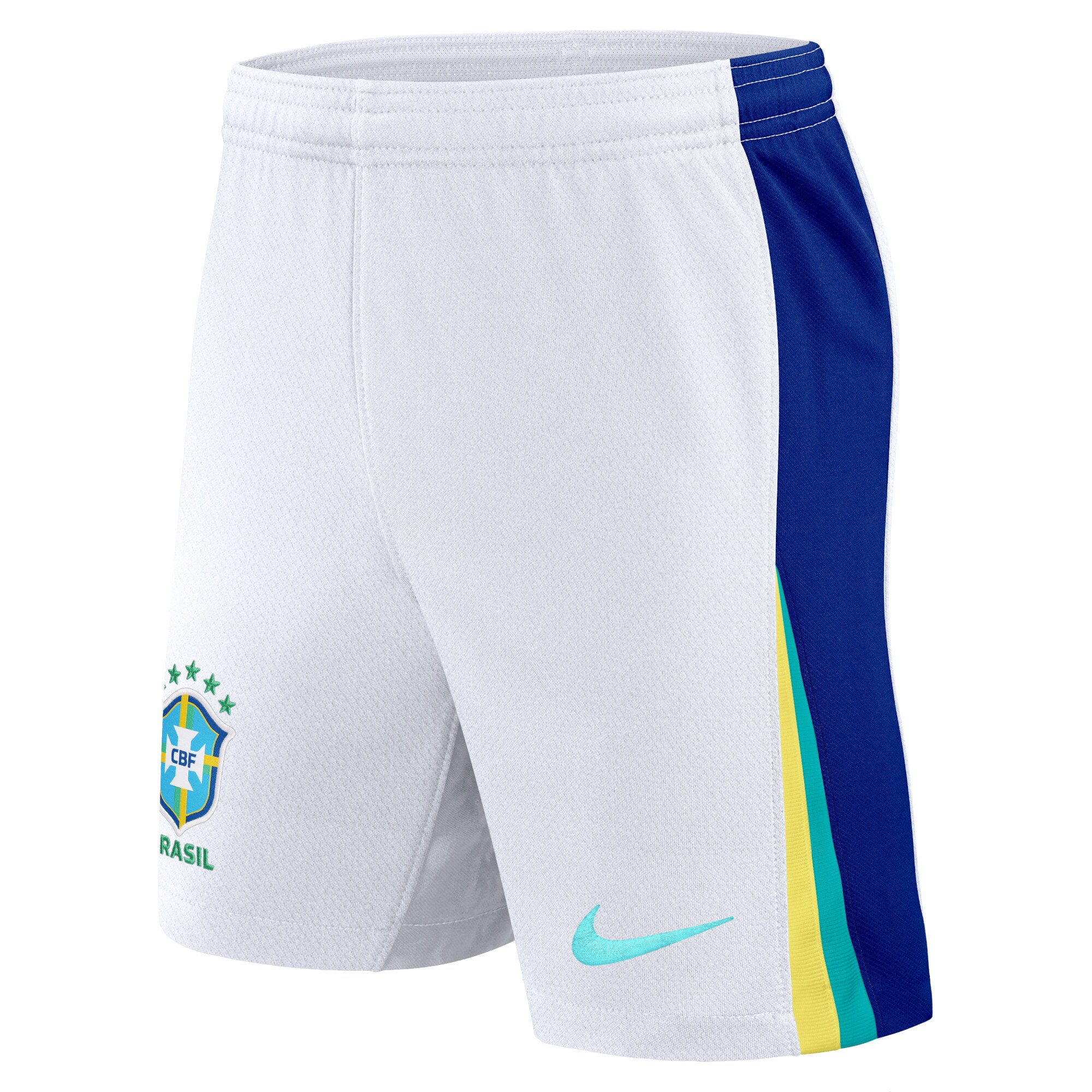 brazil national team nike 2024 away stadium shorts – white Collection – Brazil World Cup Jerseys and T-Shirts