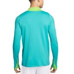 brazil national team nike 2024 strike drill performance quarter-zip pullover top – aqua Collection – Brazil World Cup Jerseys and T-Shirts