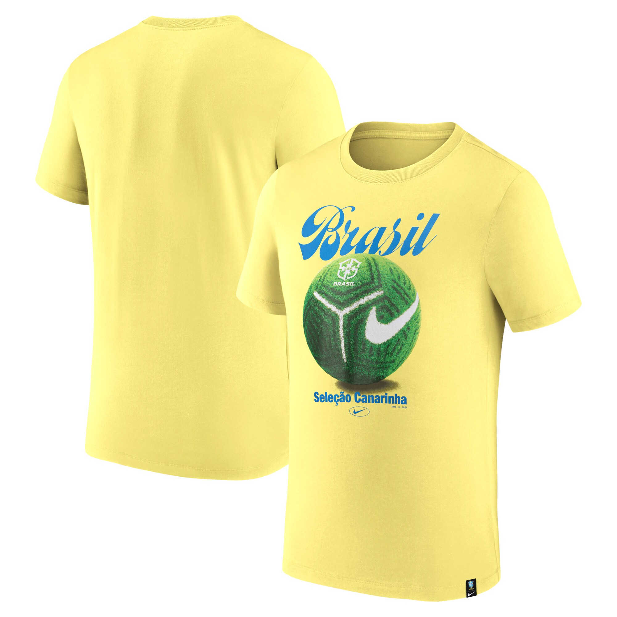 brazil national team nike home field t-shirt – yellow Collection – Brazil World Cup Jerseys and T-Shirts