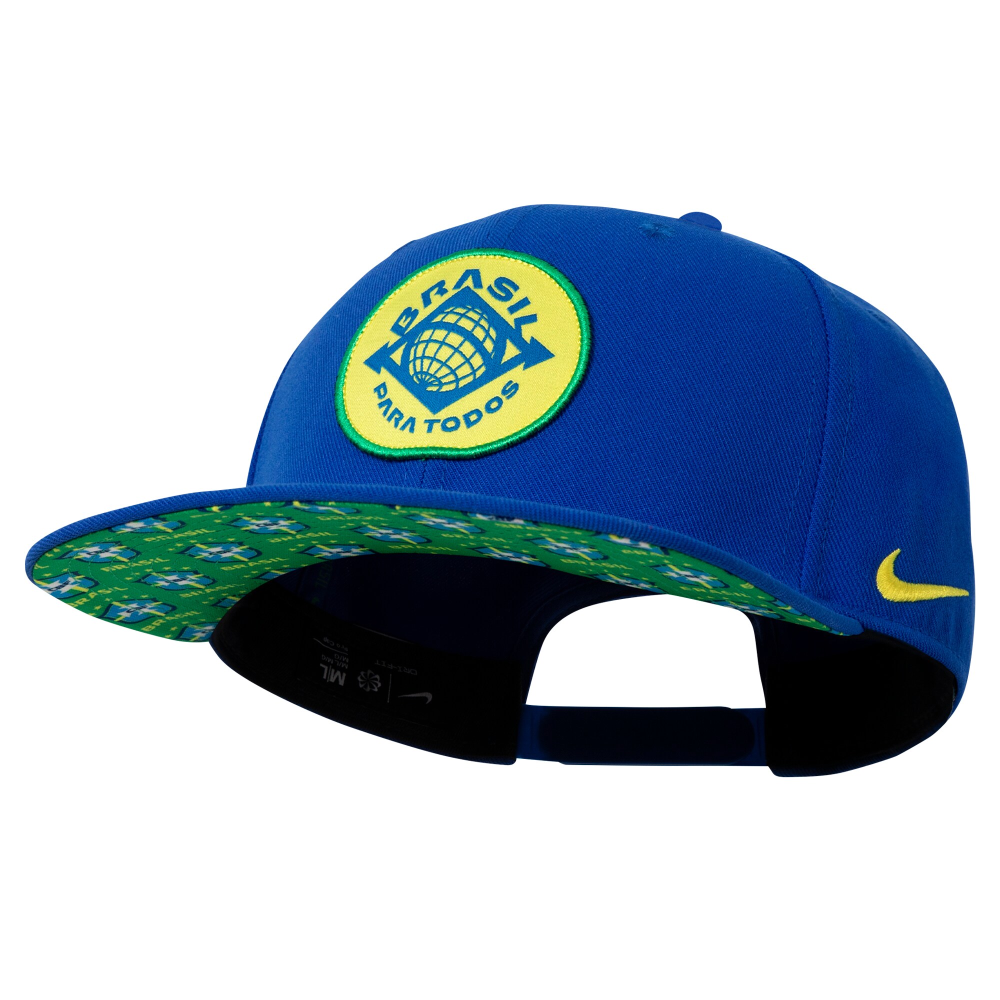 brazil national team nike pro snapback hat – royal Collection – Brazil World Cup Jerseys and T-Shirts