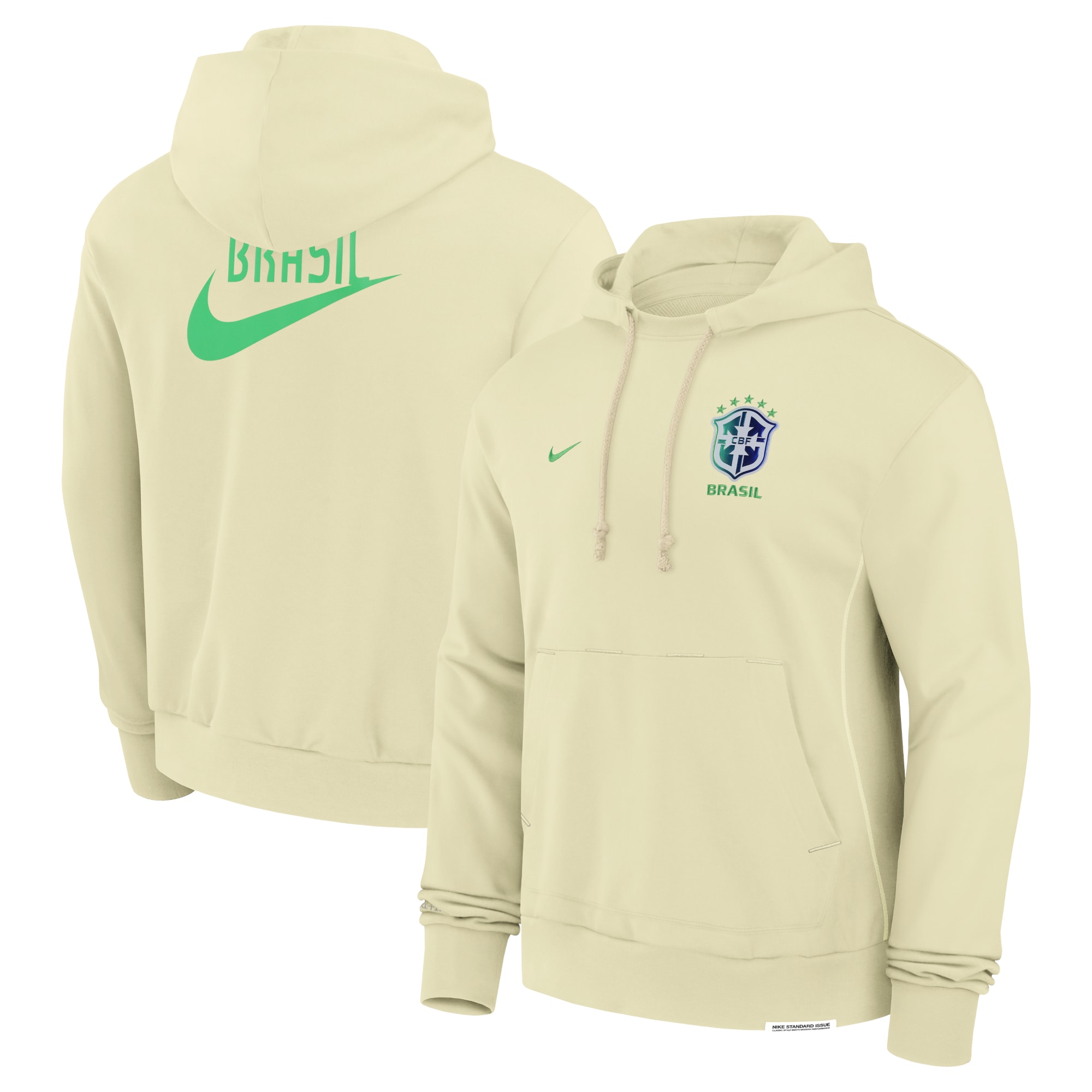 brazil national team nike standard issue pullover hoodie – yellow Collection – Brazil World Cup Jerseys and T-Shirts