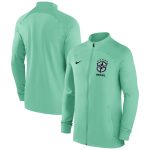 brazil national team nike strike raglan full-zip performance track jacket – green Collection – Brazil World Cup Jerseys and T-Shirts