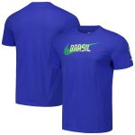 brazil national team nike swoosh core t-shirt – royal Collection – Brazil World Cup Jerseys and T-Shirts