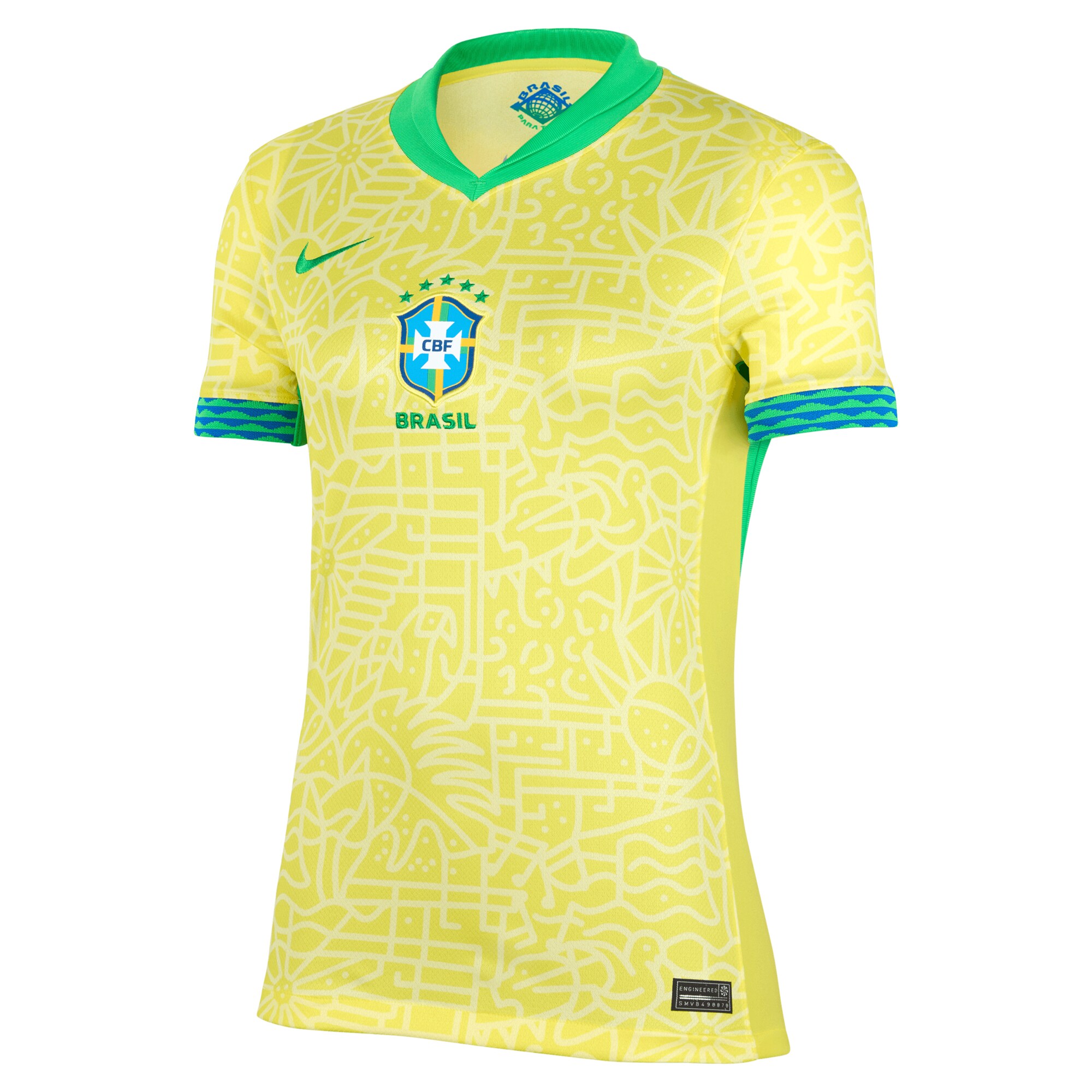 brazil national team nike women8217s 2024 home stadium replica jersey – yellow Collection – Brazil World Cup Jerseys and T-Shirts