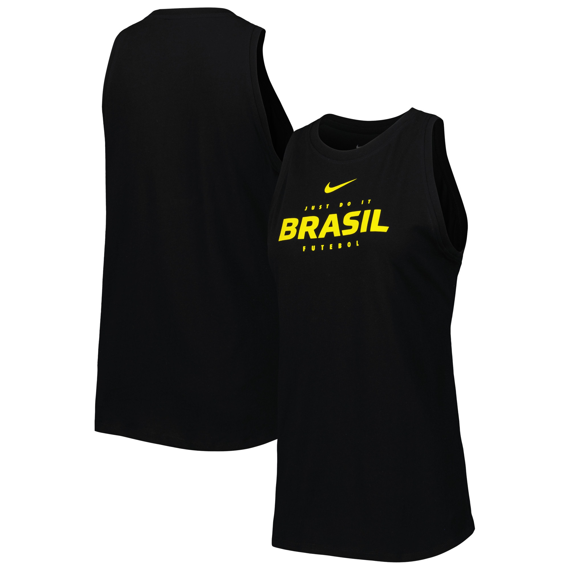 brazil national team nike women8217s lockup tomboy performance tank top – black Collection – Brazil World Cup Jerseys and T-Shirts