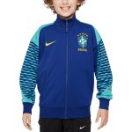 brazil national team nike youth 2024 academy pro anthem full-zip jacket – royal Collection – Brazil World Cup Jerseys and T-Shirts